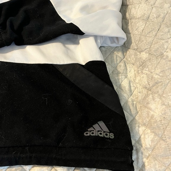 🪻💐 3/$10💐🪻Adidas crop fleece jacket - Picture 2 of 6